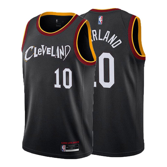 Men's Cleveland Cavaliers Darius Garland City Edition Jersey - Black